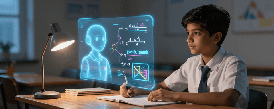Apar Academy — platform view 1 — illustration created with AI
